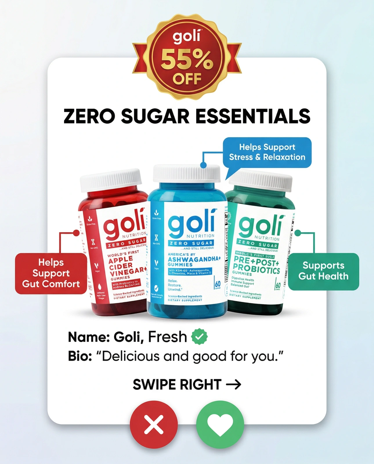 Consumer wellness — Product made tangible — ad 18