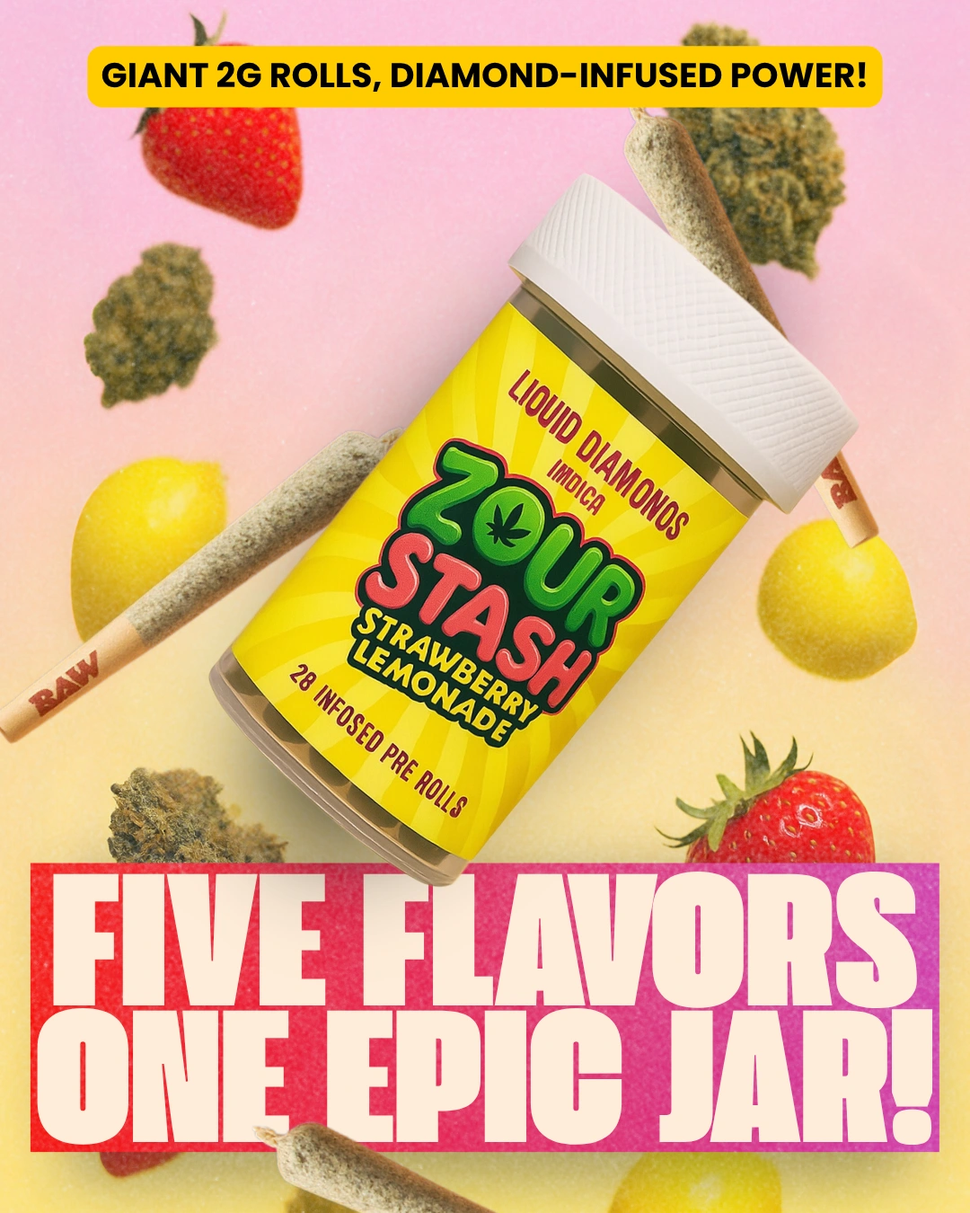 Flavor & energy — Tactile product worlds — ad 26
