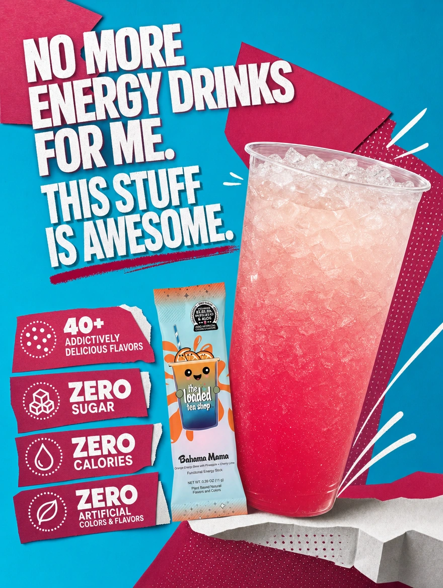 Flavor & energy — berry creative
