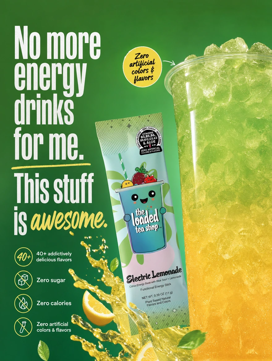 Flavor & energy — One promise, new moods — ad 36
